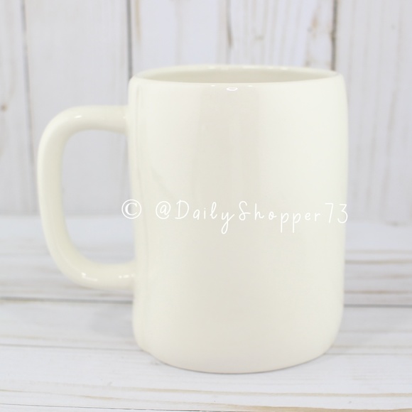 Rae Dunn "Hustle" Ceramic Coffee Mug - Picture 3 of 5